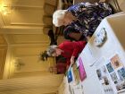The welcome team helping with queries and keeping us informed of upcoming workshops and events